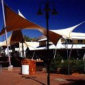 AUS NT AliceSprings 2001JUL10 002  The Todd Mall which is the central shopping part of town. : 2001, 2001 The "Gruesome Twosome" Australian Tour, Alice Springs, Australia, Date, July, Month, NT, Places, Trips, Year